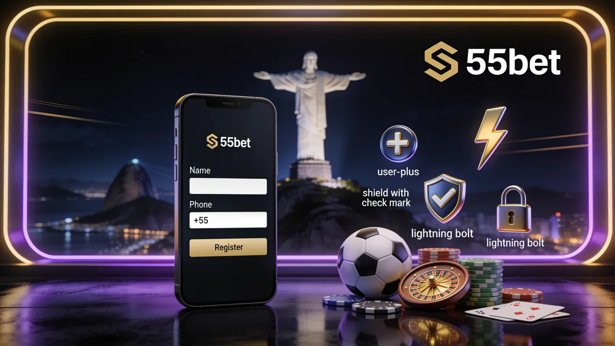 Como Começar a Jogar no 55bet — 55bet no Brasil